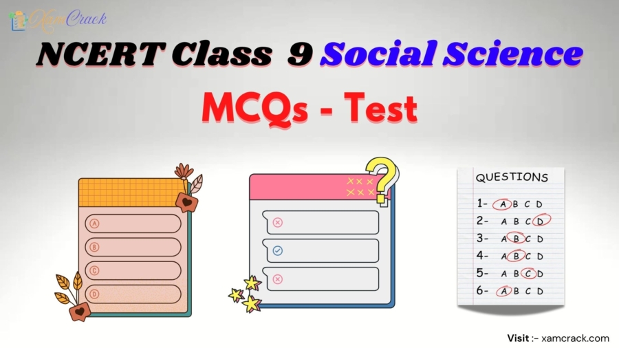 NCERT Class 9 SST MCQs - Test